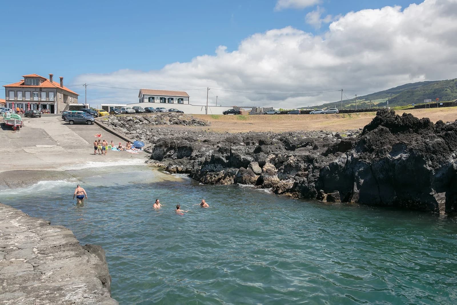 Piscines naturelles de lave de Biscoitos à Terceira